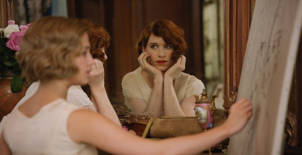 Eddie Redmayne stars as Lili Elbe, in Tom Hooper’s THE DANISH GIRL, released by Focus Features. Credit: Focus Features
