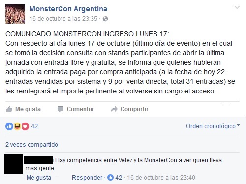 No tenemos nada en contra de los hinchas de Velez, pero admitamos que fue gracioso.