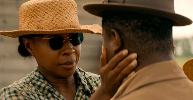 Escena de Mudbound con la nominada al Oscar Mary J. Blige y con Jason Mitchell